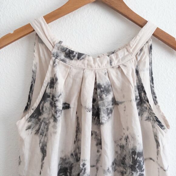 Bellambia Linen Neutral Tank Top Blouse Size Small - Picture 3 of 8